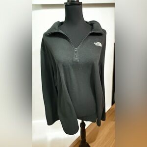 The North Face Women's Black Quarter-Zip Top